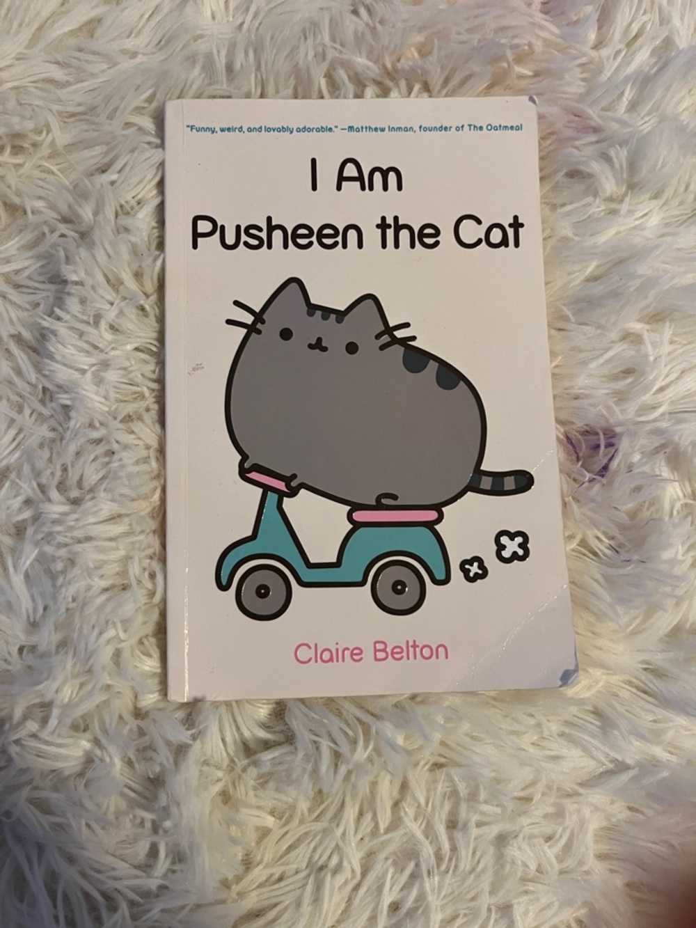 I Am Pusheen the Cat by - Gray/Pink Cover